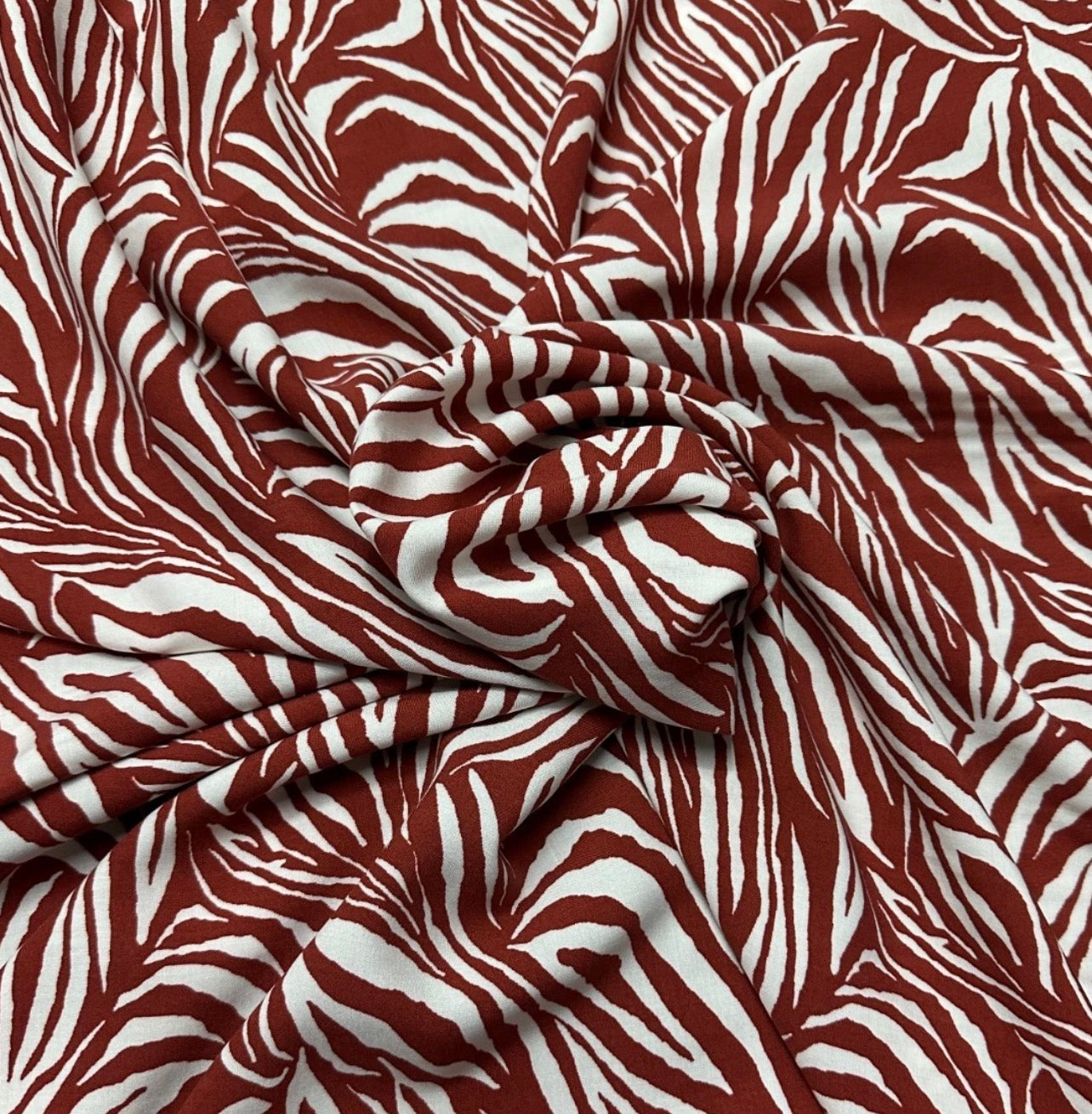 3 Metres Soft Cotton Viscose Fabric (58 Inches) - Multi Coloured Wine Floral Print