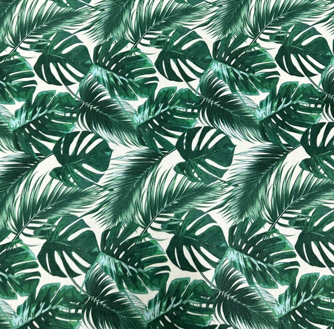 3 Metres Valentino Scuba Crepe Jersey Stretch Fabric (58 Inches) - Green Leaf