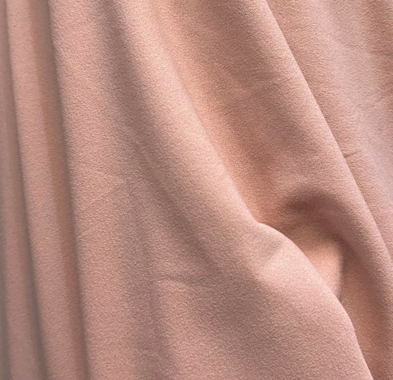 3 Metres Scuba Crepe Jersey Stretch Fabric (58 Inches) - Plain Rose