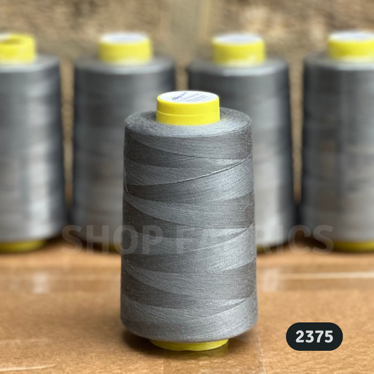 4x Overlocking 5000 Yards Thread Cones 120s Spun Polyester - #2375