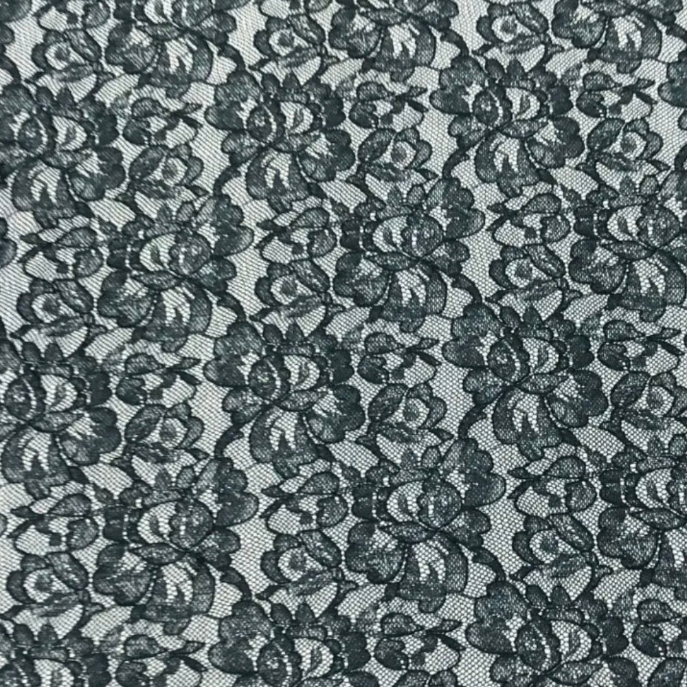 Single Jersey Knit Stretch Fabric (58 Inches) - Floral Print Per Metre