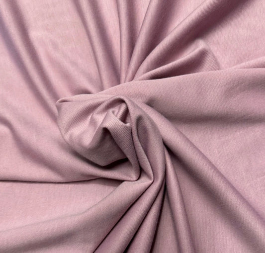3 Metres Ponte Roma Double Jersey Fabric (58 Inches) - Plain Rose Pink