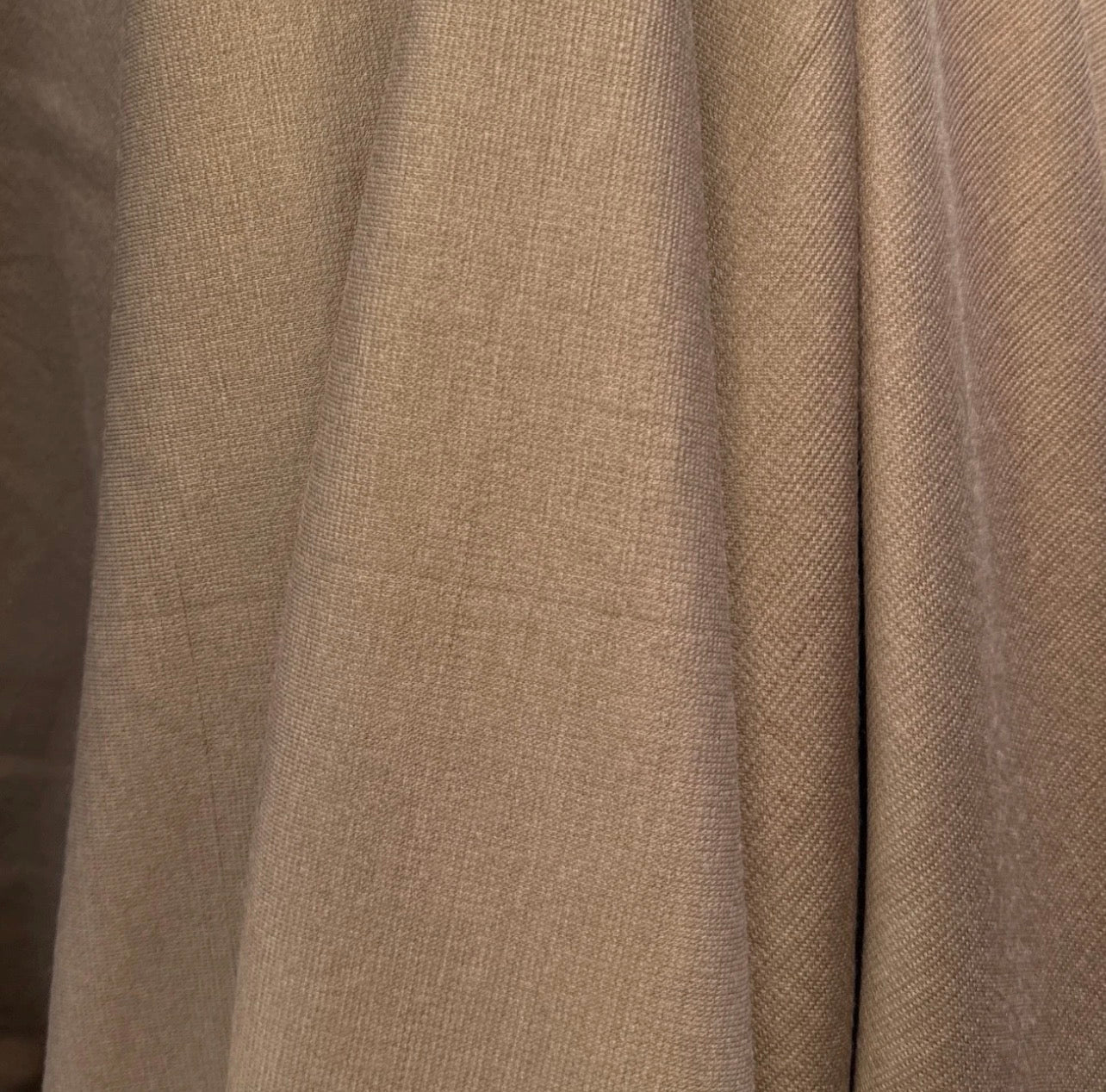 3 Metres Ponte Roma Double Jersey Fabric (58 Inches) - Plain Camel