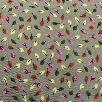 Soft Cotton Viscose Fabric (58 Inches) - Print Floral Random Colours Per Metre