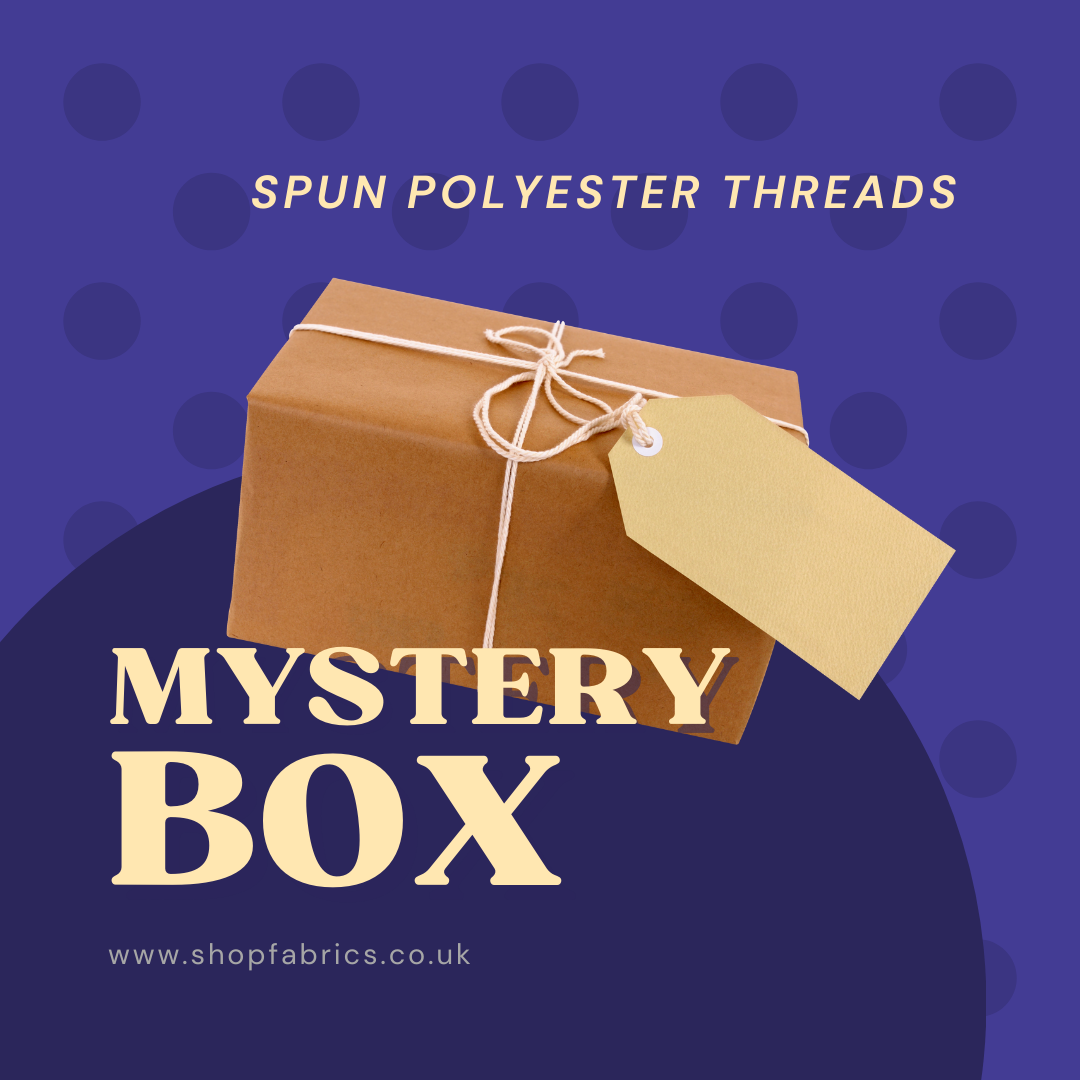 20x Spun Polyester 5000yd Threads - Mystery Box (Random Colours)