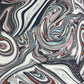 Soft Jersey Rib Knit Fabric (58 Inches) - Per Metre Swirls