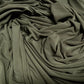 ITY Stretch Spandex Jersey Fabric (58 Inches) - Khaki Per Metre
