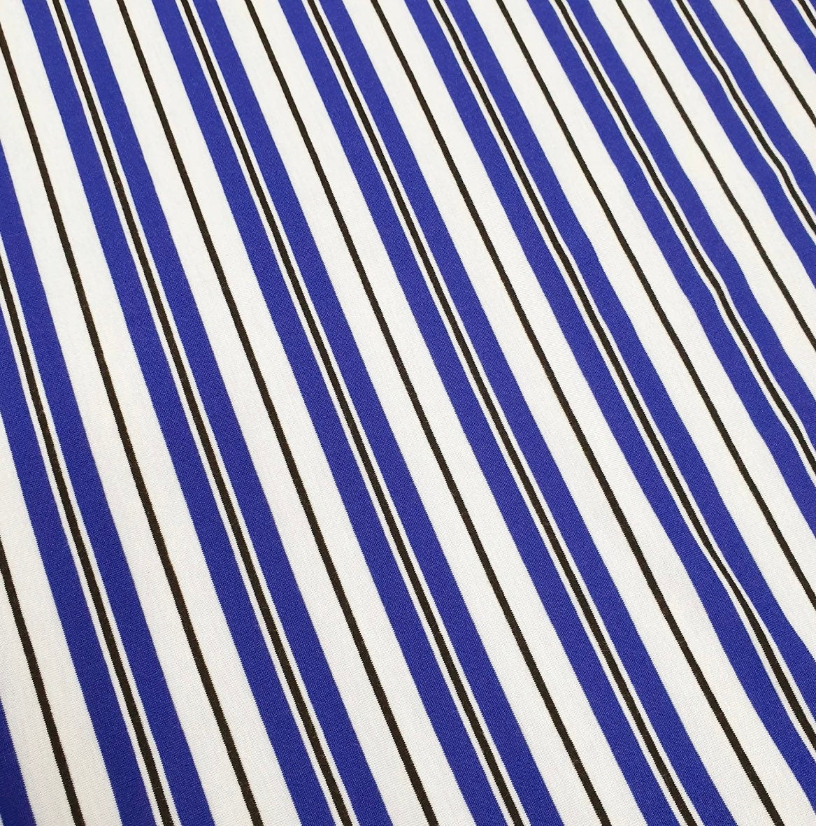 Lycra Stretch Jersey Knit Fabric (58 Inches) - Blue Per Metre