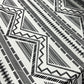 Scuba Stretch Jersey Fabric (58 Inches) - White Flock Print Per Metre