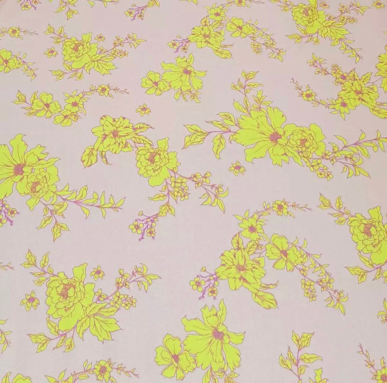 Valentino Scuba Stretch Jersey Fabric (58 Inches) - Floral Per Metre