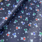 Silky Satin Fabric (58 Inches) - Bunnies Print Per Metre