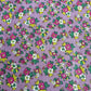 Soft Cotton Viscose Fabric (58 Inches) - Lilac Floral Print Per Metre