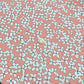 Chirimen Crepe De Chine Fabric (58 Inches) - Coral Floral Per Metre