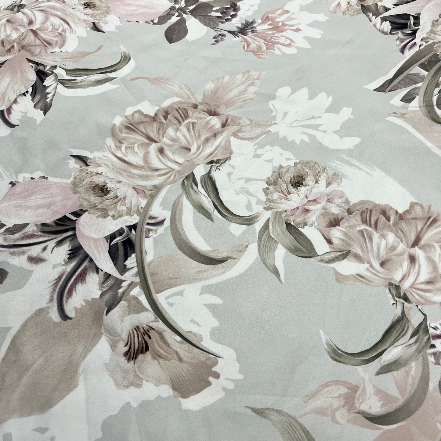 Scuba Jersey Fabric (58 Inches) - Floral Print Per Metre