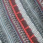 Heavy Weight Moss Crepe Fabric (58 Inches) - Red Print Per Metre