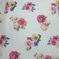 Scuba Stretch Jersey Fabric (58 Inches) - White Floral Per Metre