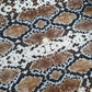 Spun Poly Polyester Soft Handled Jersey Fabric (58 Inches) - Animal Per Metre
