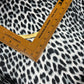 Satin Fabric (58 Inches) - Animals Black White Print Per Metre