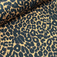 Soft Handled Stretchy Rib Jersey Fabric (58 Inches) - Animal Print Per Metre