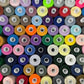 20x Coats Moon Threads 1000 Yards - Assorted Colours Overlocking & General Sewing