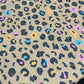 Spun Poly Polyester Soft Handled Jersey Fabric (58 Inches) - Animal Print Per Metre