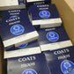 20x Coats Moon Threads 1000 Yards - Assorted Colours Overlocking & General Sewing