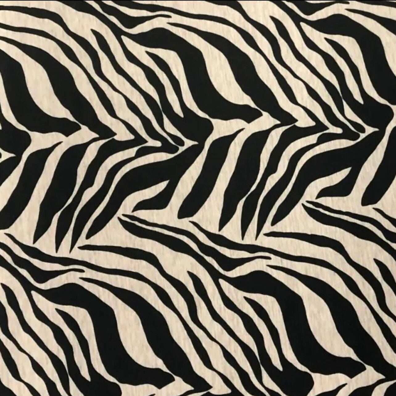 Spun Poly Polyester Soft Handled Jersey Fabric (58 Inches) - Animal Print Per Metre